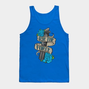 Use the Force Tattoo Design Tank Top